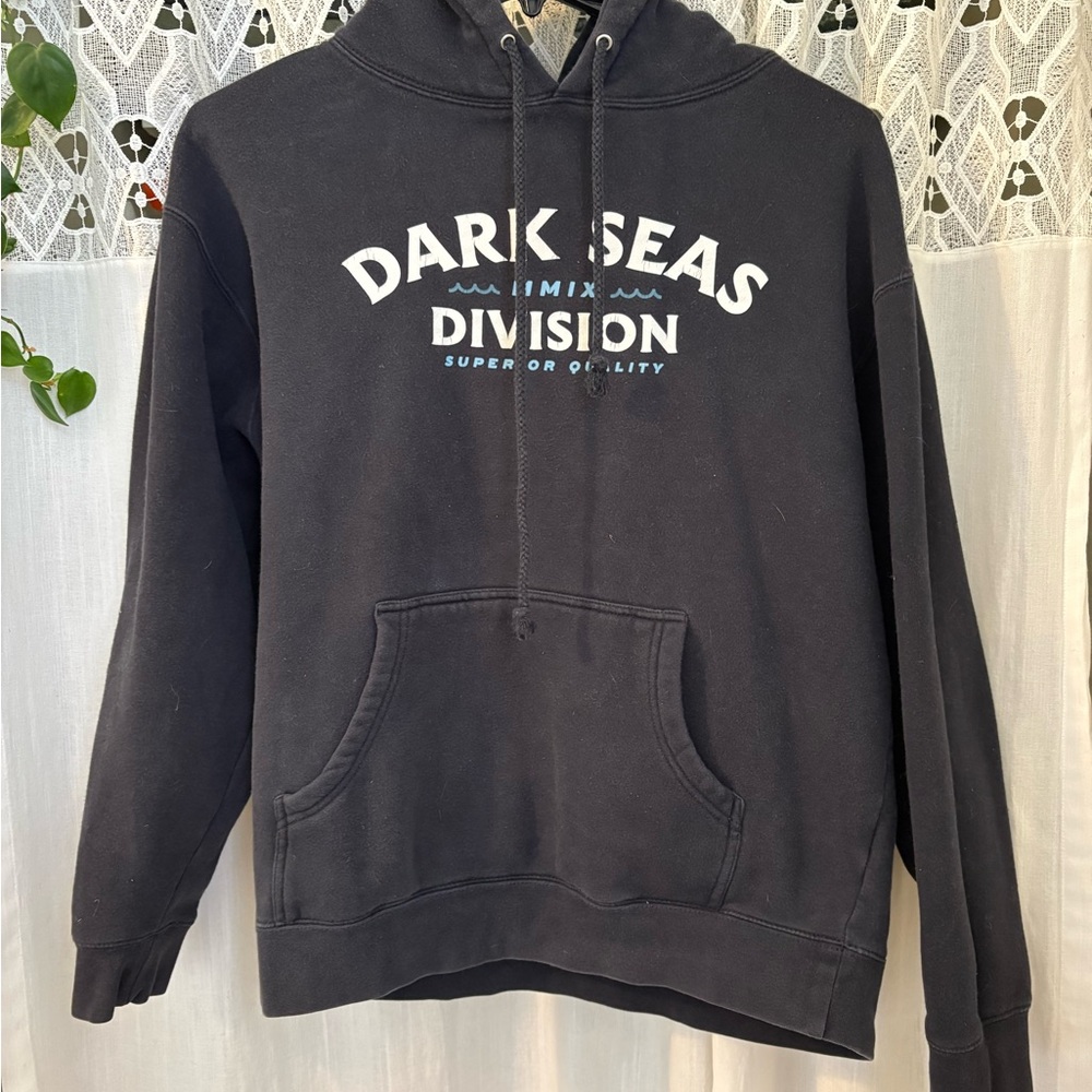 Dark Seas Division Black Pullover Hoodie